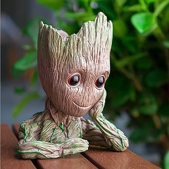 Adorable Baby Groot Planter – Decorative Pot