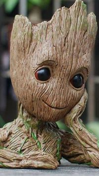 Adorable Baby Groot Planter – Decorative Pot