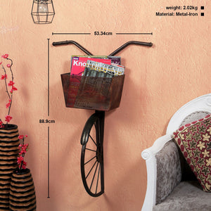 Heritage Bicycle Wall Organizer Planter