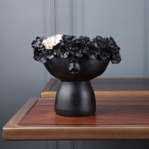 Midnight Blossom Princess Planter