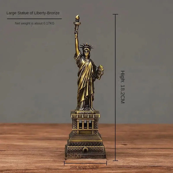 Statue of Liberty Miniature Replica – Decorative Souvenir